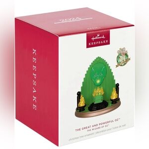 Hallmark Green and Gold The Great and Powerful Oz Keepsake Ornament